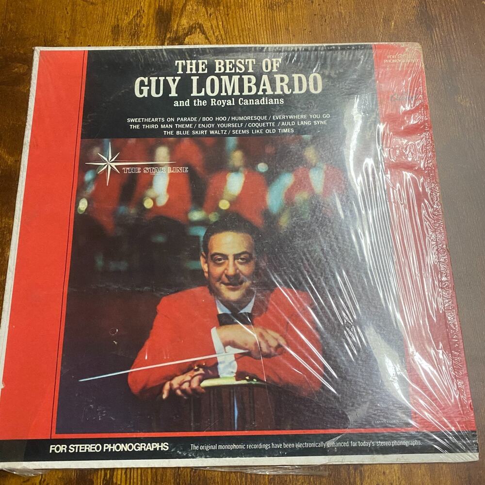 GUY LOMBARDO - The Best Of (1960) - 12" Vinyl Record LP
